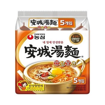 봉지라면 농심 안성탕면 125g 40개 (15087109)