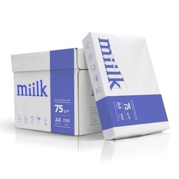 밀크복사지 A4 75g 500매_210x297mm 박스(5개입)