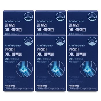 관절엔 아나파랙틴 470mg x 30정 X 6박스 I