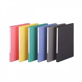 TBZ EH87DT60 PP펀치레스화일 F433-7(A4 240x310x15mm 상철 적색)