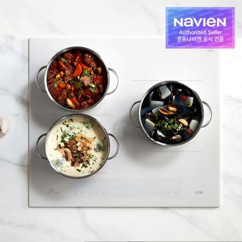 [SK매직] 파워부스트 3구 인덕션 전기레인지 화이트 IHR-B32P2