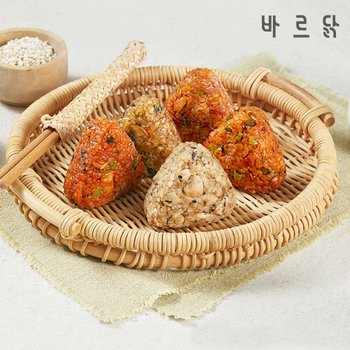 <b>바르</b><b>닭</b> 삼각 주먹밥 5종혼합 10팩