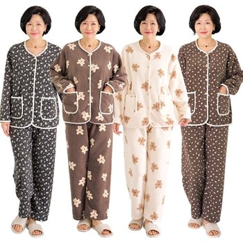 [엄마옷 로즈맘] 혜진수면홈웨어상하세트