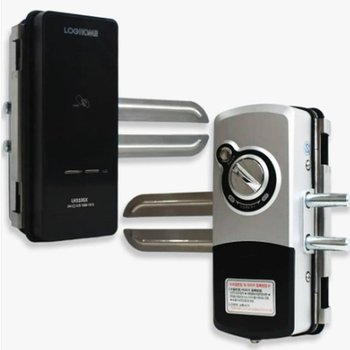 LH310GX 날개형 유리문 전용 보조키 상가 매장 사무실 공중화장실 번호키+카드키