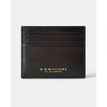 [해외] R.M.Williams 제단사 카드지갑 - 광택이 나는 밤색 7701525