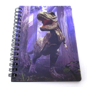 노트 문방구 A6 메모장 떠오르다 3D 링 티라노자우루스 공룡 301-975