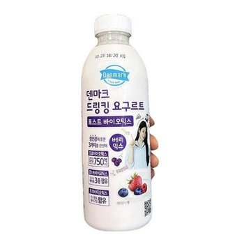 덴마크 드링킹 요구르트 베리믹스 750ml x 2개 tx401129