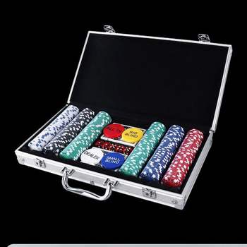 홀덤펍 국제규격 경기용 카지노칩 세트 200개 보드게임용품