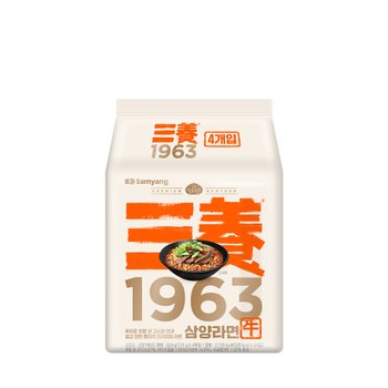 삼양 삼양라면 1963 멀티 4입 2봉