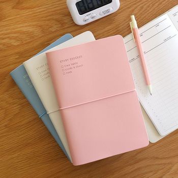 혼자공부 스터디체커 밴드형 (6개월용) 스터디플래너