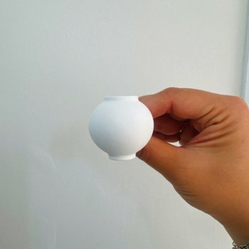 달항아리 차량용 방향제 석고 송풍구형 디퓨져 디퓨저 실내 향기 선물 새차