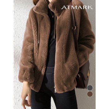 ATMARK 플리스하이스트랩점퍼_AA59JP010G