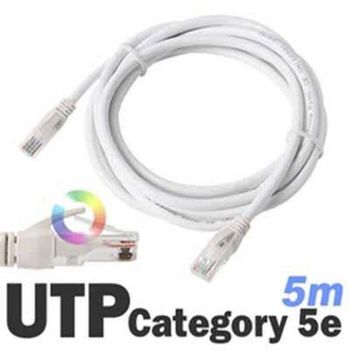 UTP 랜 네트워크 랜케이블 DA-UTP14P 5mCategory5e UTPCAT5E X ( 3매입 )
