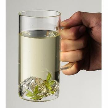 [BF12] 내열유리컵 커피잔 내열 이색컵 카페음료잔 손잡이 카페유리컵 유리잔 주스컵 글라스잔 투명잔 카페잔 머그