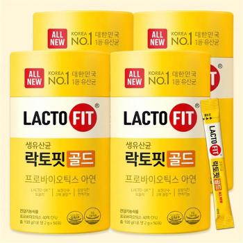 종근당건강 락토핏 생유산균 골드 50포 올뉴 리뉴얼  4박스 (S51854220)