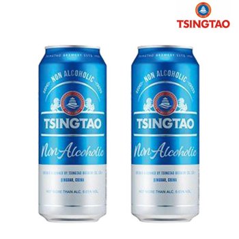칭따오 논알콜릭 무알콜 500ml 24캔