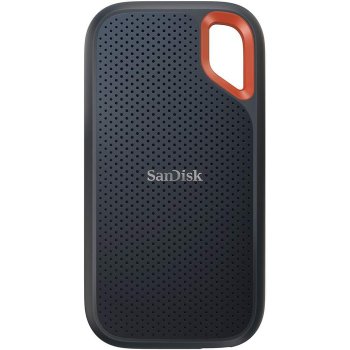 [해외] 샌디스크 SSD 외장 2TB USB3.2Gen2 SDSSDE61-2T00-GH25 익스트림 포터블 V2 블랙