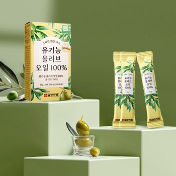일양약품 유기농 올리브 오일 100 (10ml x 14포) 12박스
