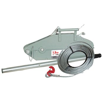UDT 수동 와이어 윈치 핸드 견인기 철선 당기기UD-3.0W 3톤