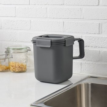 이중 밀폐로 냄새 차단 음식물 쓰레기통 3L J73N902058600