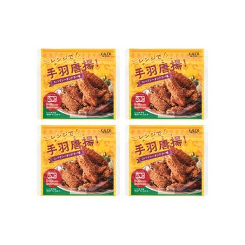 [해외] 칼디 닭날개 튀김가루 테바카라 30g x 4개 스파이시 탄두리맛 전자레인지로 만드는 튀김