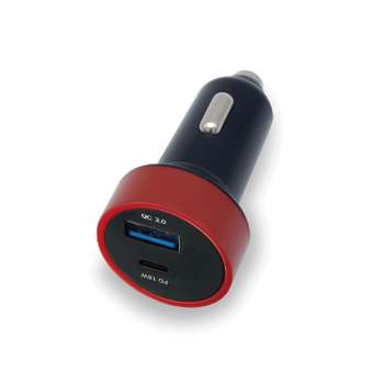 2포트 LZ04LQ57 18W 차량용 고속충전기 / PD 시거잭 CYCC18PD