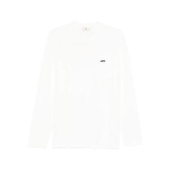 25 FW 오트리 긴소매 로고 티셔츠 LSPX006W TP448005077