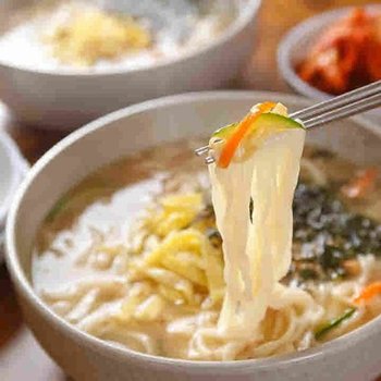 시골 할매 칼국수(숙성면)200g8팩+사골맛스프13g 8팩 총8인분+엄마손...
