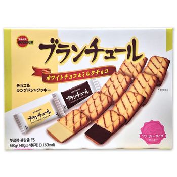 코스트코 부르봉 블란츌 FS 랑그드샤쿠키 560g(140g x 4봉지)[35843123]