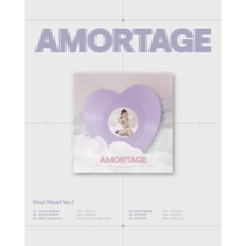 [LP]지수 (Jisoo) -  Mini Album [Amortage] Vinyl (Heart Ver.) / Jisoo -  Mini Album [Amortage] Vinyl (Heart Ver.)