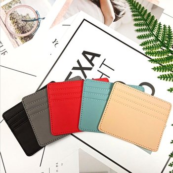 포켓 지갑 파우치 케이스 간편 컬러 명함 플렛 신입사원선물 간편지갑 졸업선물지갑 컬러