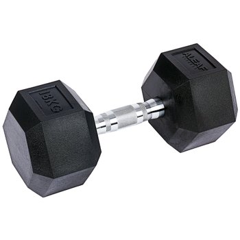 아리프 냄새없는 PEV 육각 덤벨 18kg 아령 홈트 헬스