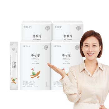 [천호엔케어] 홍삼청 10ml 30포 4박스 (120포) 홍상스틱 홍삼즙..[34894840]