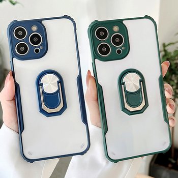 아이폰SE3 SE2 XR XS 맥스 X 8 7 6 플러스 메탈 링홀더 마그네틱 투명 범퍼 핸드폰 케이스