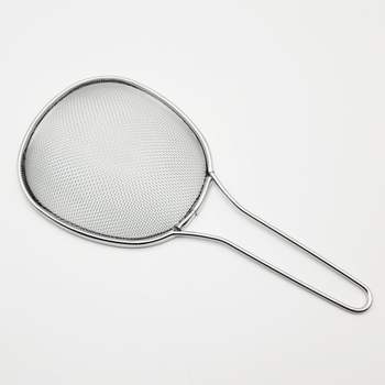 스텐 채반 올 메쉬 채망 거름망 일본 손잡이 스트레이너 미세 이유식 건짐망