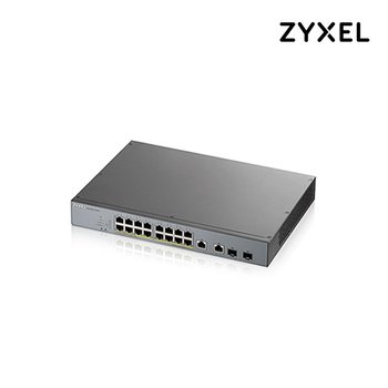 자이젤 GS1350-18HP 기가 스위칭허브 (18포트/2SFP/POE)
