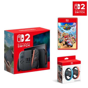 닌텐도 스위치2 본체+스위치2 마리오카트월드+조이콘2 핸들2개 세트 [12월 15일 출고예정]