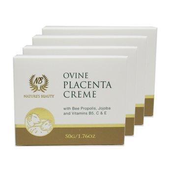 [해외] 네이쳐스뷰티 양태반 Ovine Placenta 크림 50g 4개