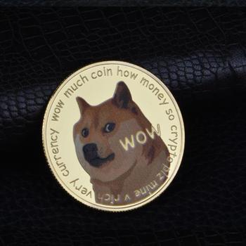 [FiiO]도지코인 Doge 가상암호화폐 기념장식주화 데코 coin