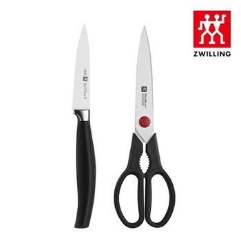 [즈윌링] 헹켈 독일산가위 과도 2종선물세트 (HK30040-41374)