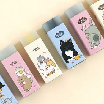 아기집중력지우개 닝겐 귀여운 모양 지우개 B 신학기 필수템