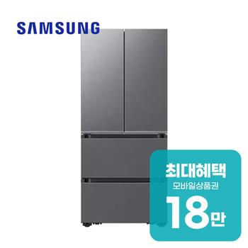삼성 비스포크 AI 김치플러스 4도어 김치냉장고 490L RK70F49M2DD 렌탈 60개월 월 67000원