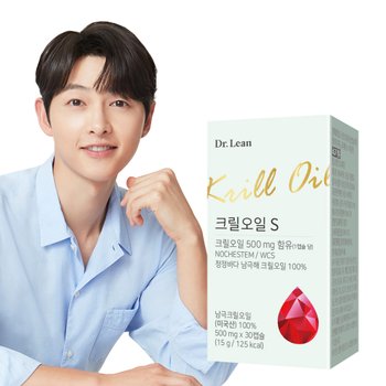 [닥터린] 크릴오일S x 1박스/인지질 56% 슈퍼바부스트 크릴오일
