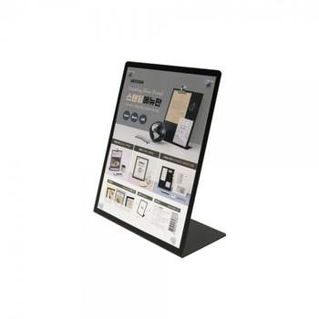 아트사인 NO53LC34 스탠딩메뉴판 A5 L자 검정 흰색
