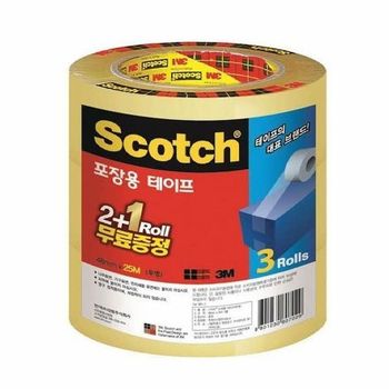 포장 NZ21CX38 테이프 투명 48mm 길이 25m 3625V 세트