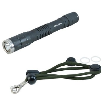 랜턴 캠핑손전등 스마토 LED라이트 SLL-8320 200루엔 154.5x23mm 2xAA 1EA