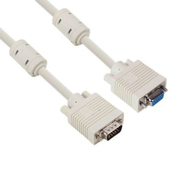 NETmate NMCR18F RGB 모니터 연장 케이블 1.8m 베이지 dvi케이블 hdmi케이블 rgbtohdmi