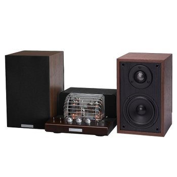 [해외] SOUNDWARRIOR 진공관 앰프  패시브 라디에이터 2WAY 스피커 세트 SWL-T20SET1-SD