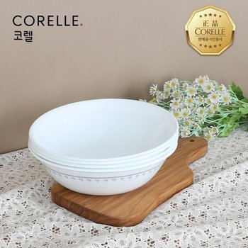 코렐 리틀클로버 면기(대) 4P 세트