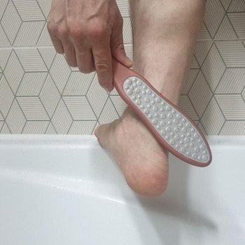 발각질제거 풋파일 풋브러쉬 로즈골드 기 발뒷꿈치 (46512564)